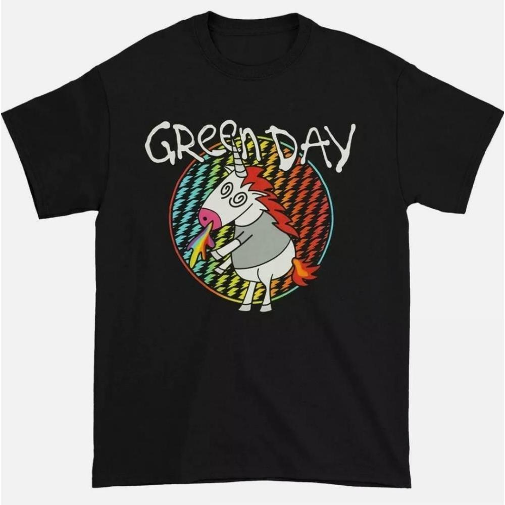 Green Day Rainbow Unicorn Punk Rock Shirt